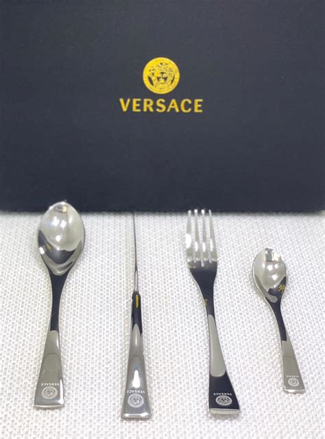 versace cutlery set price